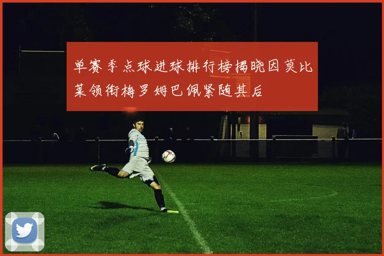 单赛季点球进球排行榜揭晓因莫比莱领衔梅罗姆巴佩紧随其后